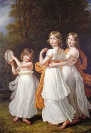 Portrait of the youngest daughters of Maximilian I of Bavaria